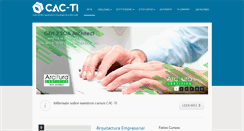 Desktop Screenshot of cac-ti.com